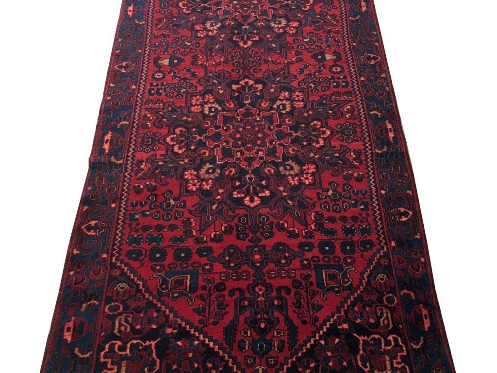 5x14 Authentic Hand-knotted Persian Hamadan Rug - Iran - bestrugplace