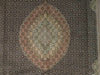 Load image into Gallery viewer, Luxurious 8x12 Authentic Handmade Persian Tabriz Mahi Wool&amp;Silk Rug-Iran - bestrugplace