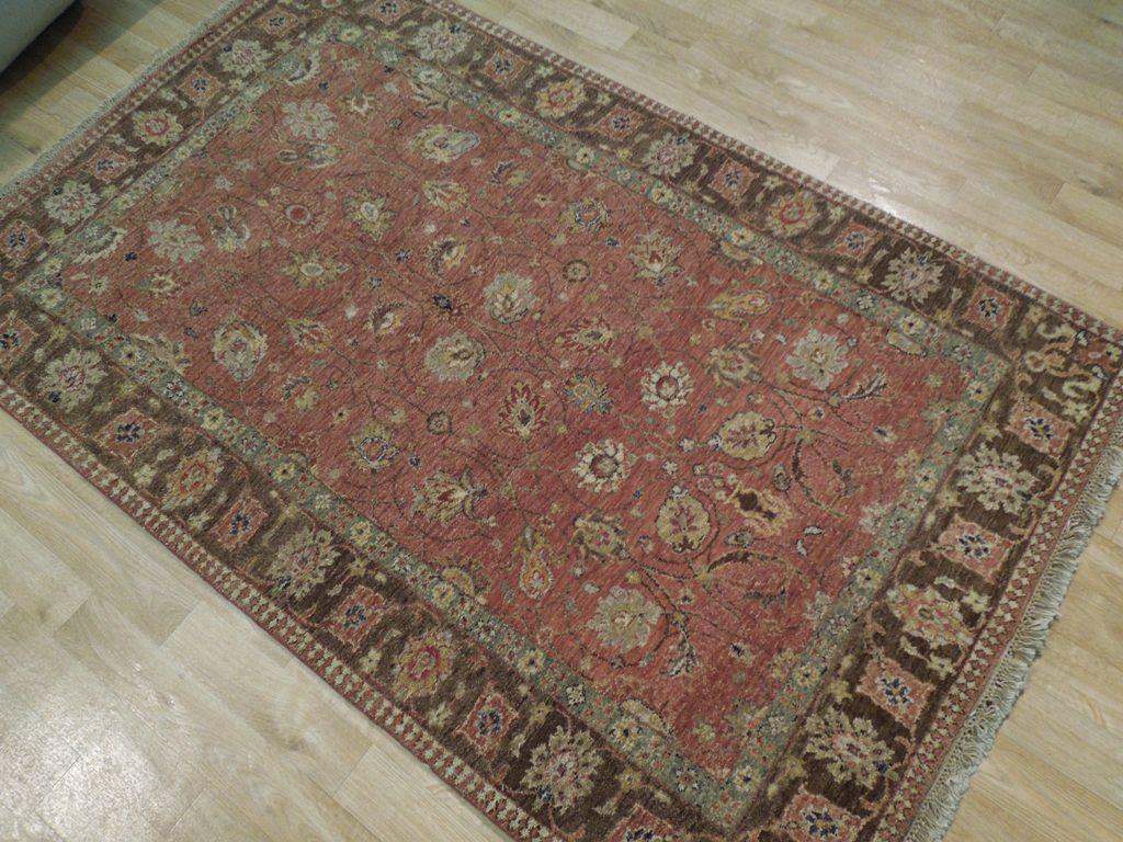 4x6 Vegetable Dyed Chobi Rug - India - bestrugplace