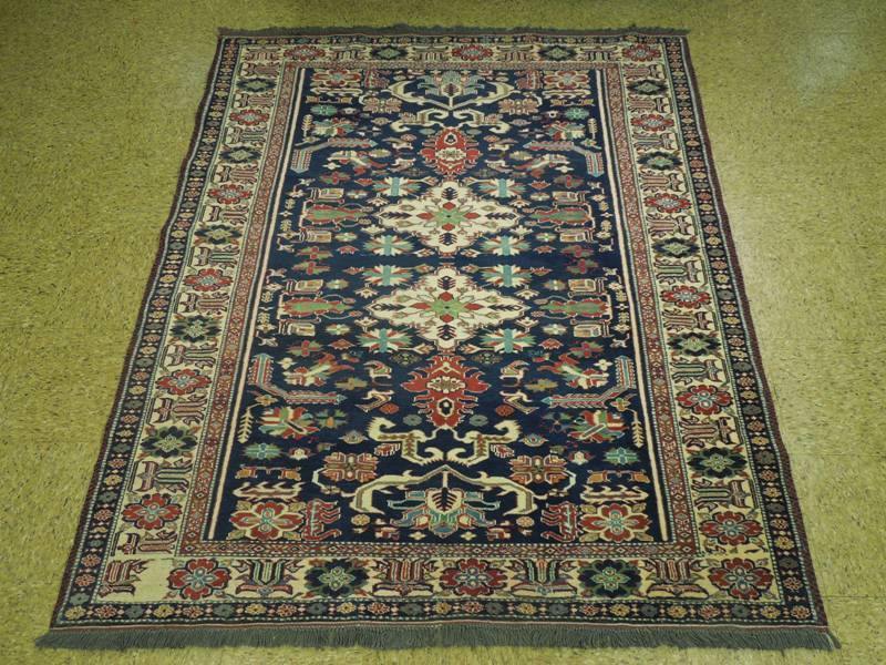 Stunning 5x6 Authentic Handmade Kazak Rug - Pakistan - bestrugplace