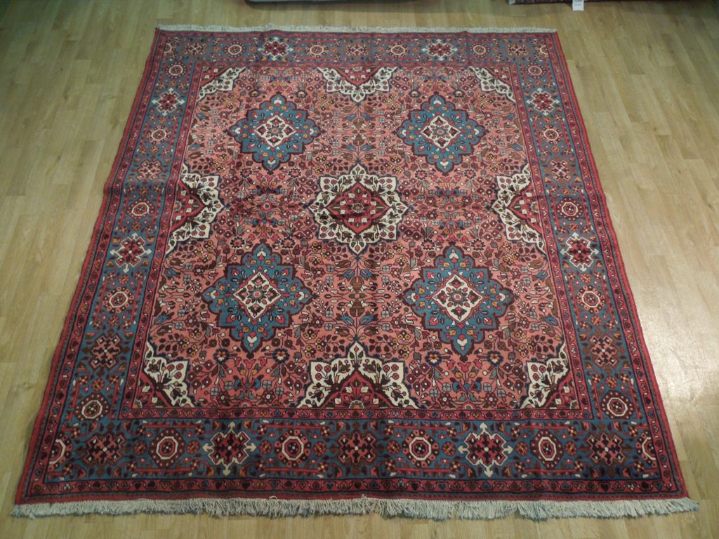 6.8 x 7.3 SQUARE Persian NAHAVAND Rug 72396