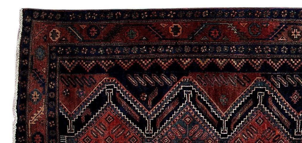 5x10 Authentic Hand Knotted Persian Hamadan Rug - Iran - bestrugplace