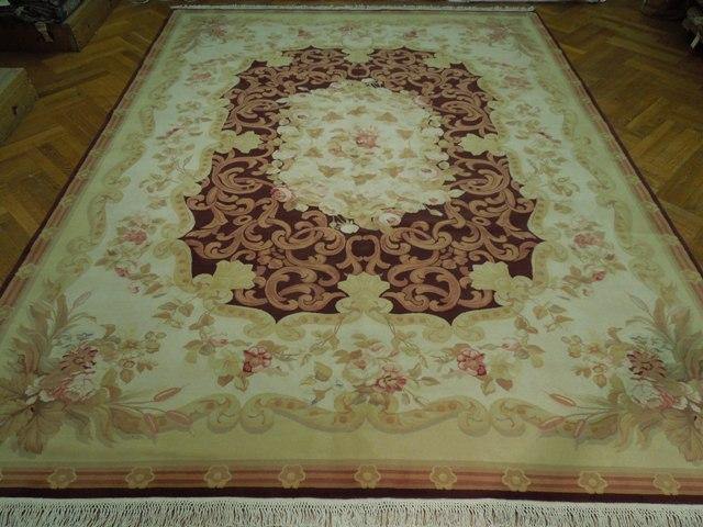Fascinating 9x11 Authentic Handmade Rug - India - bestrugplace