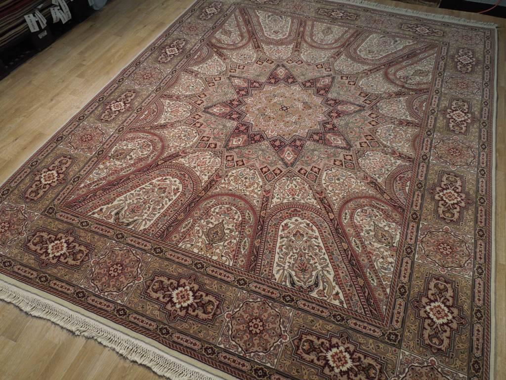 8x10 Isfahan Wool&Silk Fine Quality Rug - China - bestrugplace