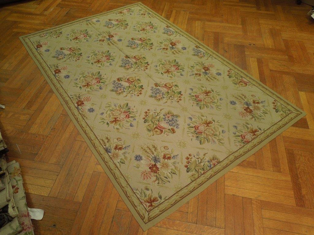 Uiuc Rug 6' x 9' Double Knot Needlepoint Flat Weave Rug CHAMPAIGN 20712 | www ...