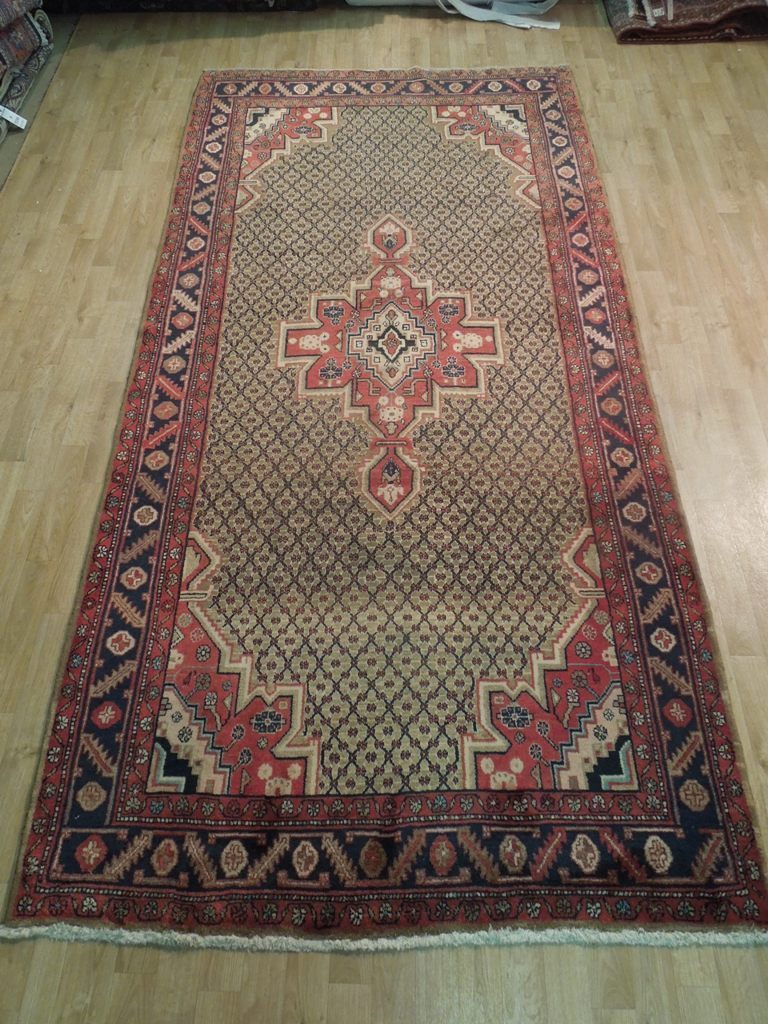 5.2 x 10.8 Salmon Semi Antique Persian Koliai Runner 72273