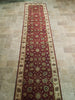 Load image into Gallery viewer, 2&#39; x 24&#39; Red Vegetable Dyed Chobi Runner Rug 73723