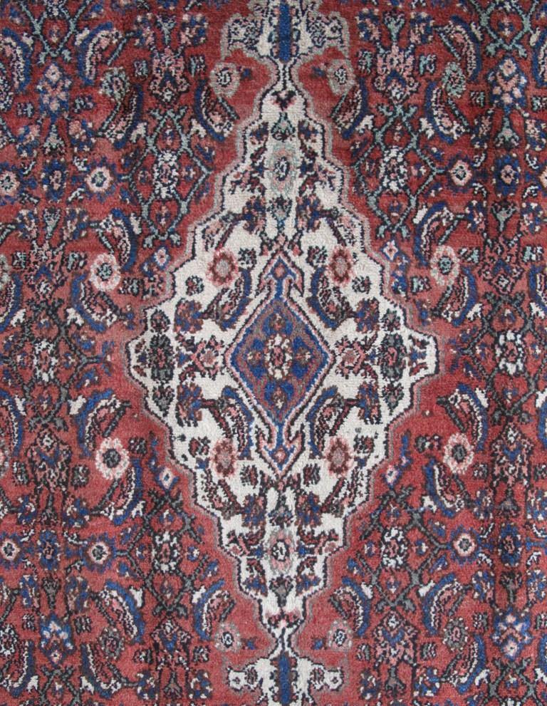 5x14 Authentic Hand-knotted Persian Hamadan Rug - Iran - bestrugplace