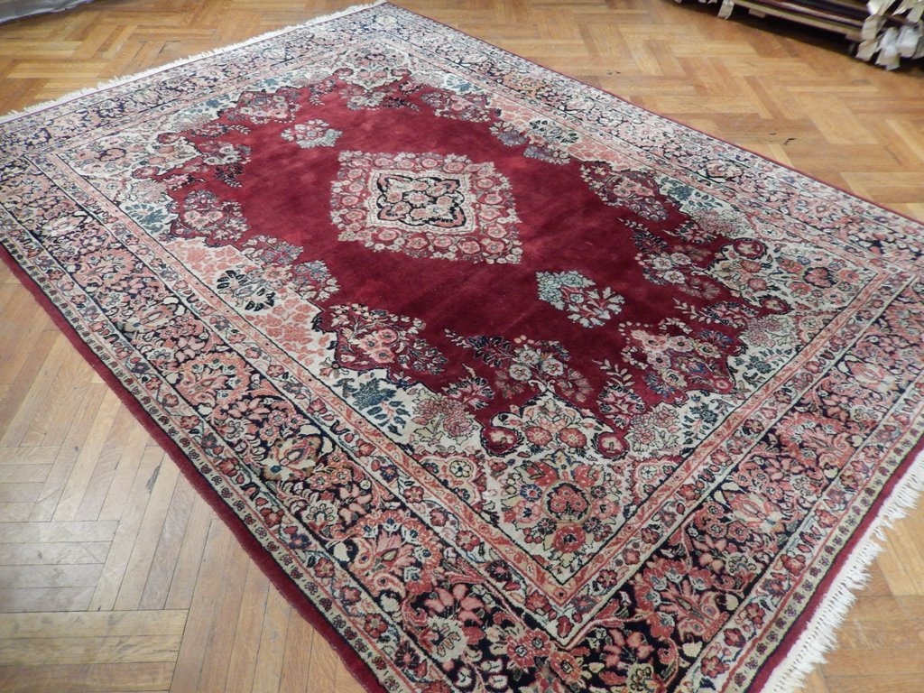 8.6 x 11.10 ESTATE CARPET Persian Kerman Sarouk Rug 22340