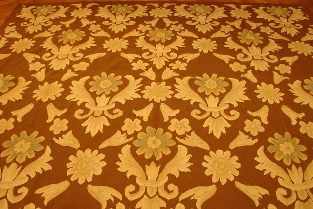 9x12 Aubusson Flat Weave Rug-China - bestrugplace