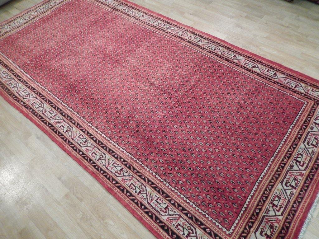 5x10 Authentic Handmade Semi-Antique Persian Mir Runner - Iran - bestrugplace