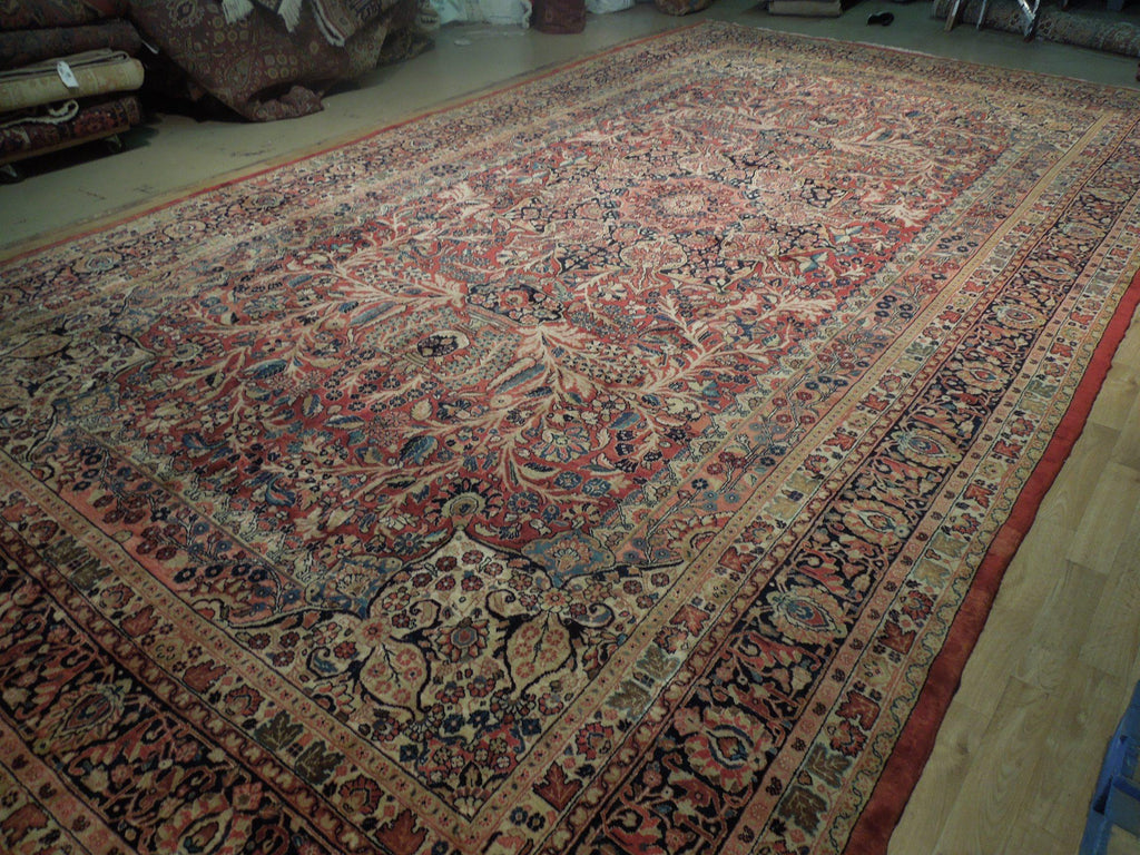 10x18 Authentic Hand-Knotted Fine Quality Persian Soltanabad Rug - Iran - bestrugplace