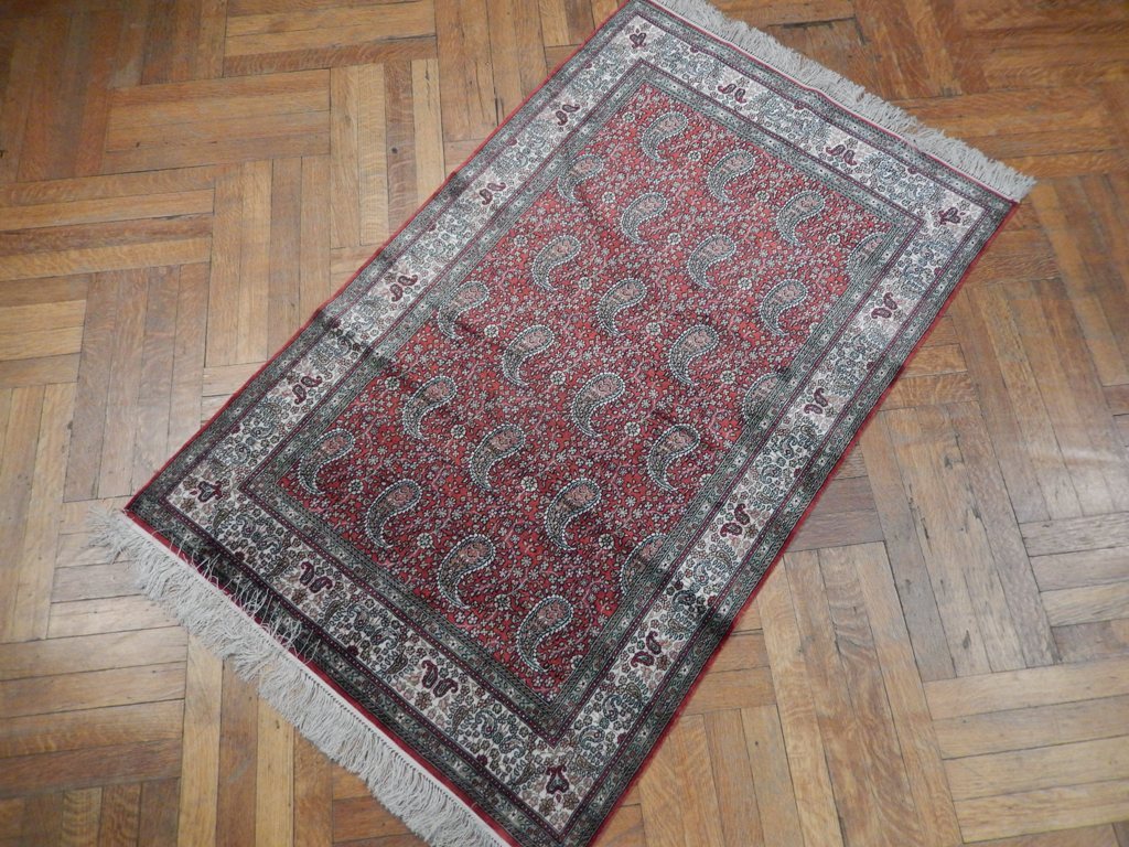 3 x 5 Handmade Silk Rug PAISELY #PIX-22502