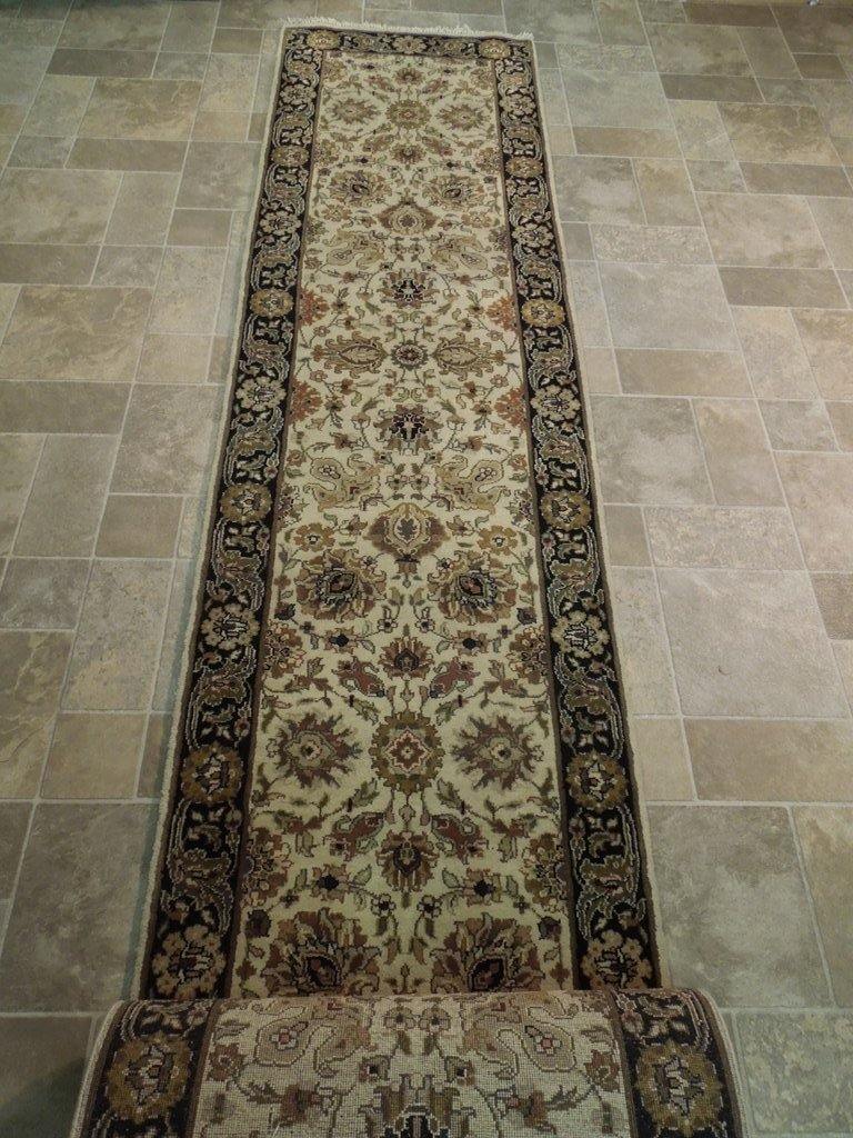 3x22 Vegetable Dyed Chobi Runner - India - bestrugplace