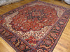 Load image into Gallery viewer, 8x11 Authentic Hand-Knotted Antique Persian Heriz Rug - Iran - bestrugplace