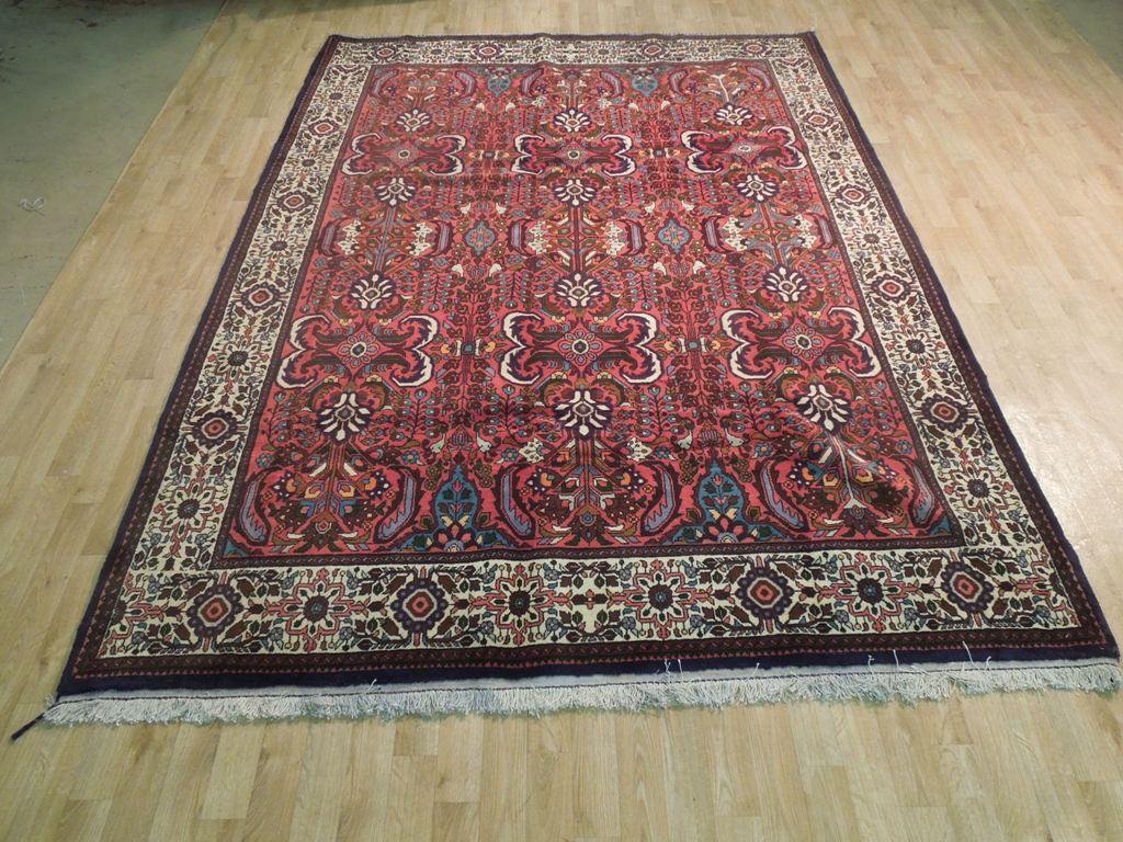 7x10 Authentic Hand Knotted Fine Persian Tabriz Rug - Iran - bestrugplace