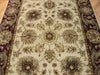 Load image into Gallery viewer, 4 x 12.1 Ivory Indian Runner Agra Rug 10863