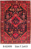 Load image into Gallery viewer, Luxurious 5x7 Authentic Hand-knotted Persian Hamadan Rug - Iran - bestrugplace
