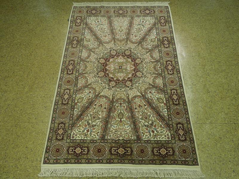 4x6 Fine Quality Wool&Silk Rug - China - bestrugplace