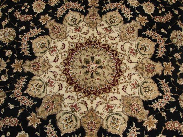 6x9 Sino Tabriz-Wool&Silk Rug - bestrugplace