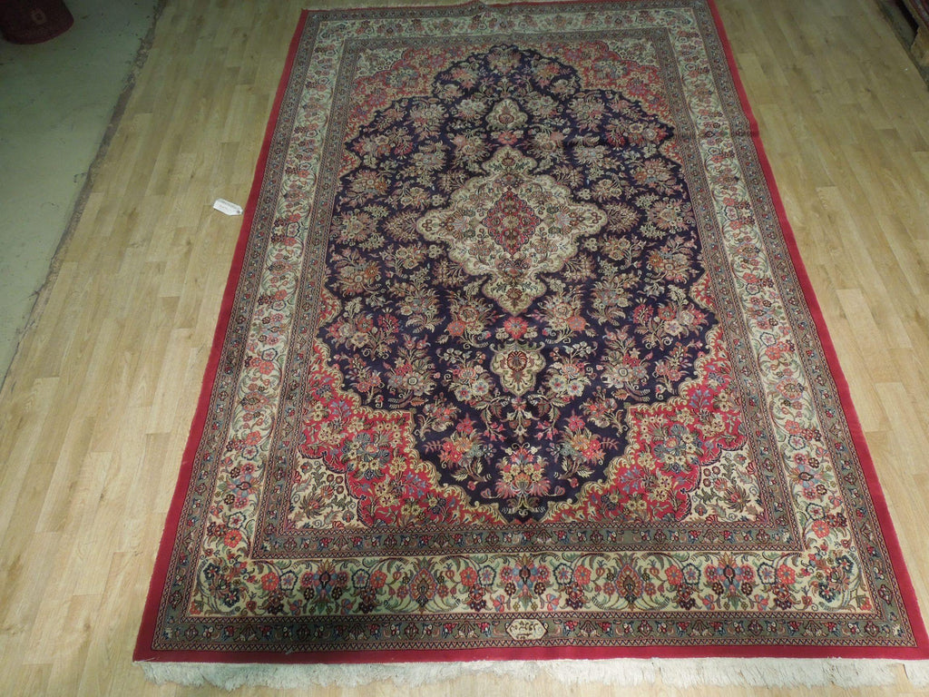 7x10 Authentic Hand-Knotted Signed Persian Sarouk Rug - Iran - bestrugplace