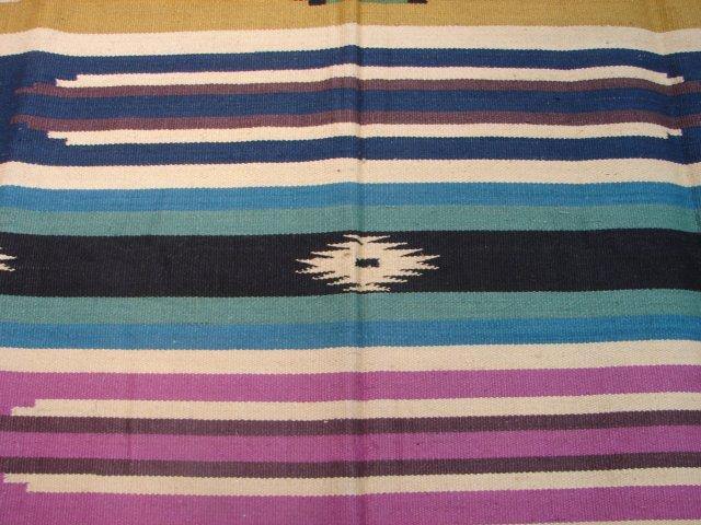 Fascinating 6x9 Authentic Handmade Dhurry Rug-India - bestrugplace