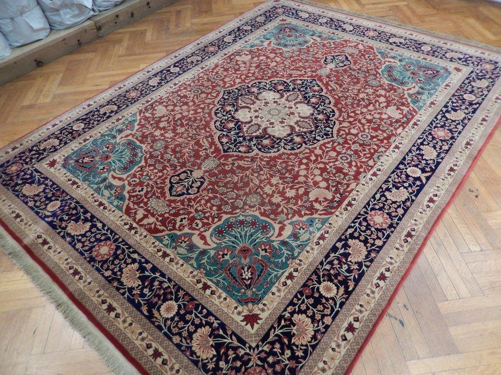 9x12 High End Wool Sino Tabriz Rug - China - bestrugplace