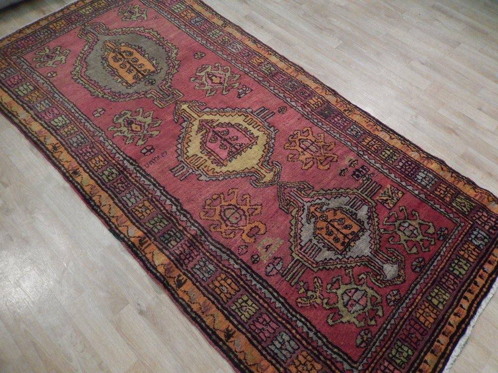 4' x 8' Pink-Antique-Caucasian-Kazak-Rug .jpg
