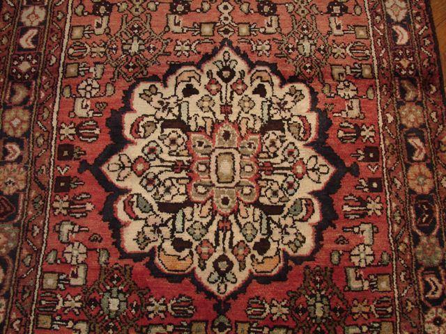 4x10 Authentic Handmade Persian Hamadan Rug - bestrugplace