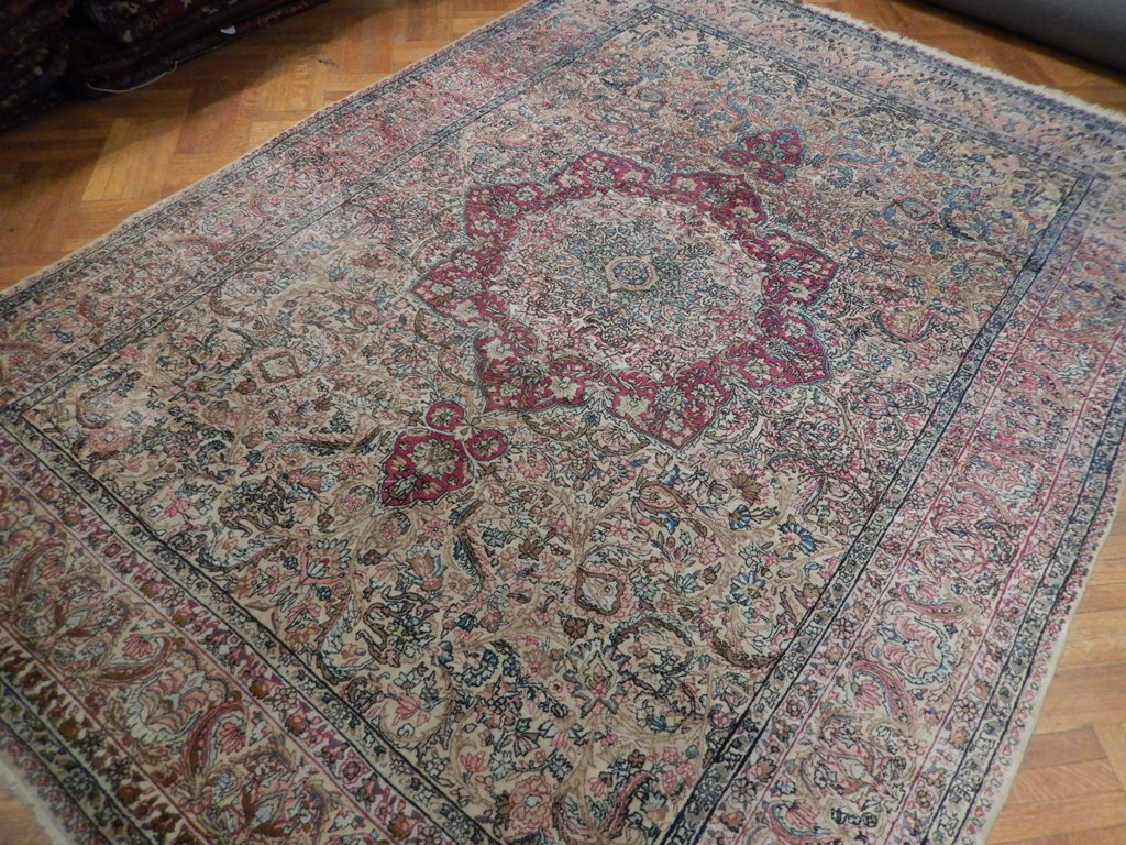 8.7 x 12 Antique Persian Kermanshah Rug 22833