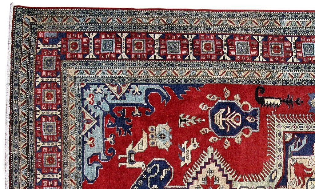 6.10 x 10.7 Red Persian Ardebil Rug 80840