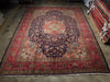 Load image into Gallery viewer, Dark-Purple-Persian-Tabriz-Rug.jpg
