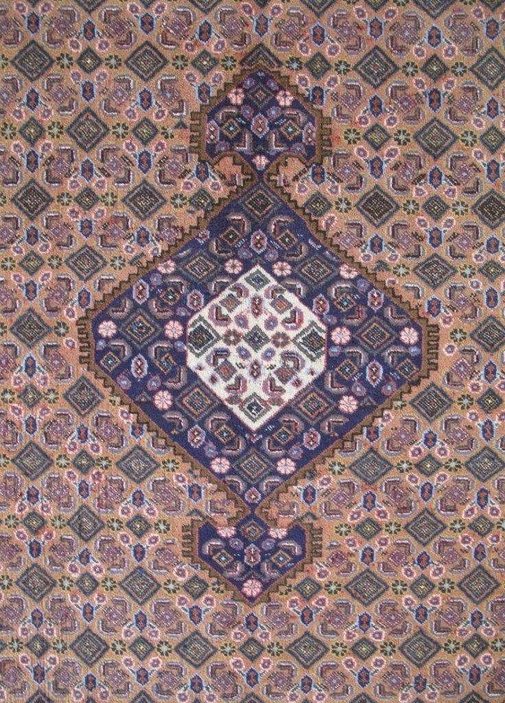 7x11 Authentic Hand-knotted Persian Ardebil Rug - Iran - bestrugplace