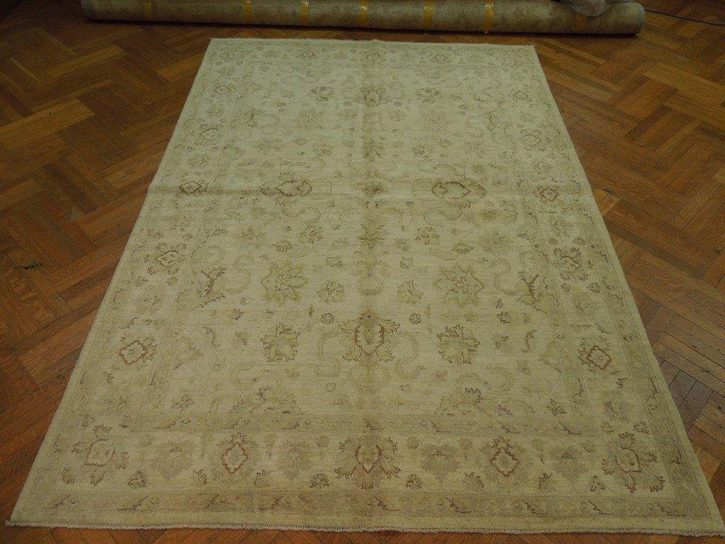Radiant 7x10 Authentic Handmade Chobi Peshawar Rug - Pakistan - bestrugplace