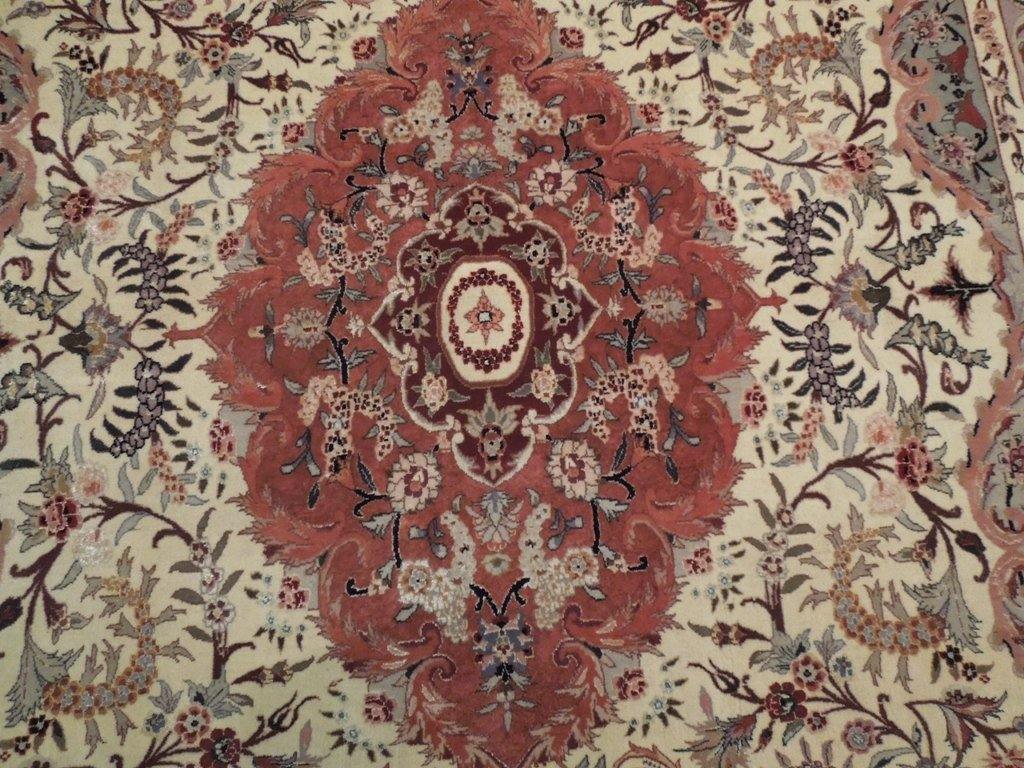 Dazzling 6x9 Authentic Handmade Wool & Silk Fine Quality Rug - China - bestrugplace