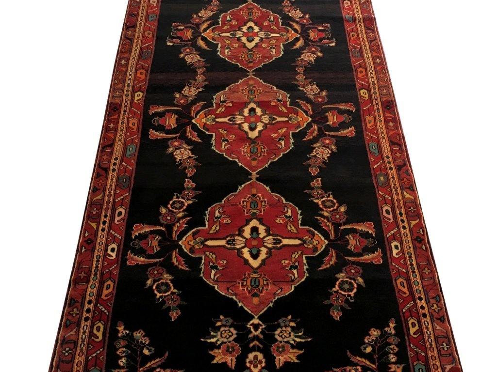 5x13 Authentic Hand-knotted Persian Hamadan Rug - Iran - bestrugplace