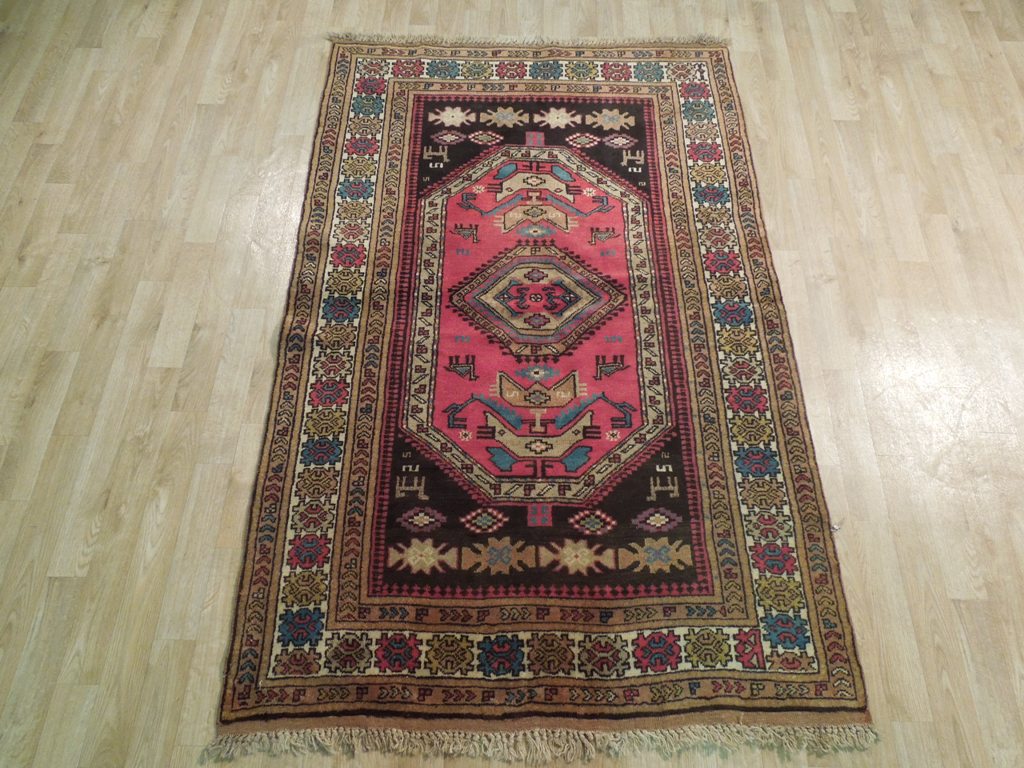 4 x 6.5 Top Quality Soft Russian Kazak Rug 72639
