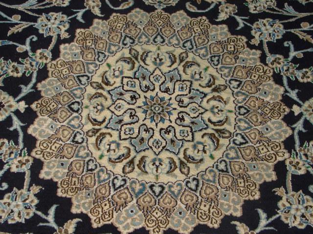 7x10 Authentic Handmade High Quality Silken Persian Nain Rug - bestrugplace