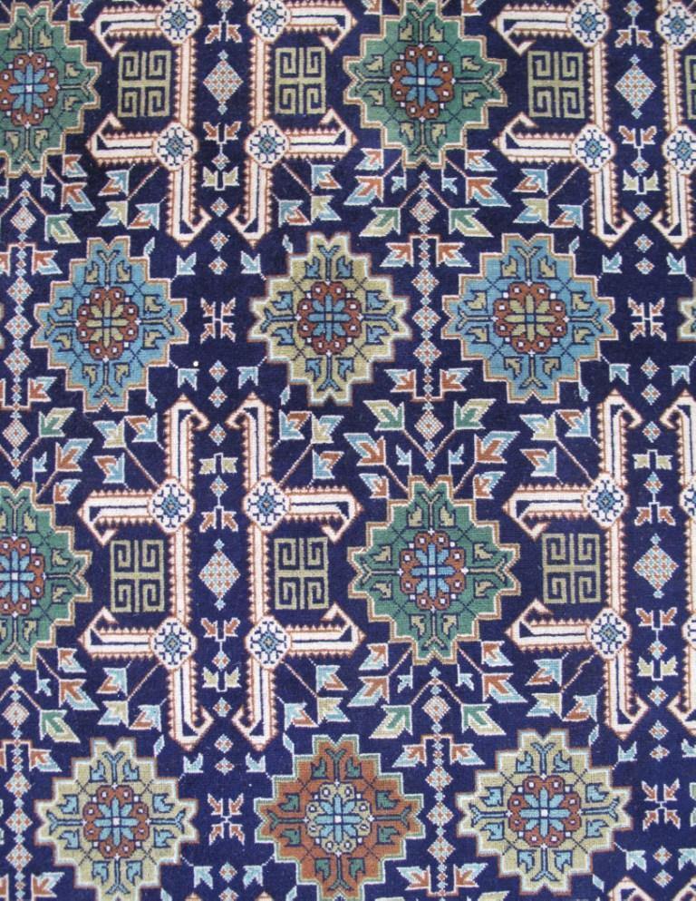 8x11 Authentic Hand-knotted Persian Signed Tabriz Rug - Iran - bestrugplace