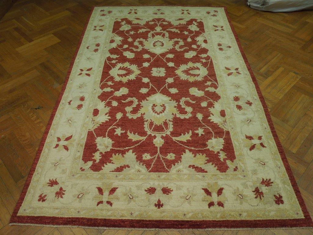 Radiant 6x10 Authentic Handmade Chobi Peshawar Rug - Pakistan - bestrugplace
