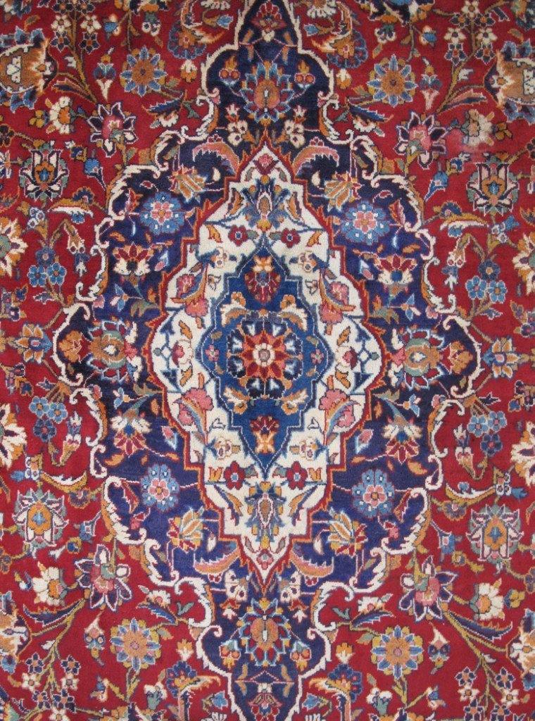 10x16 Authentic Hand-knotted Persian Kashan Rug - Iran - bestrugplace