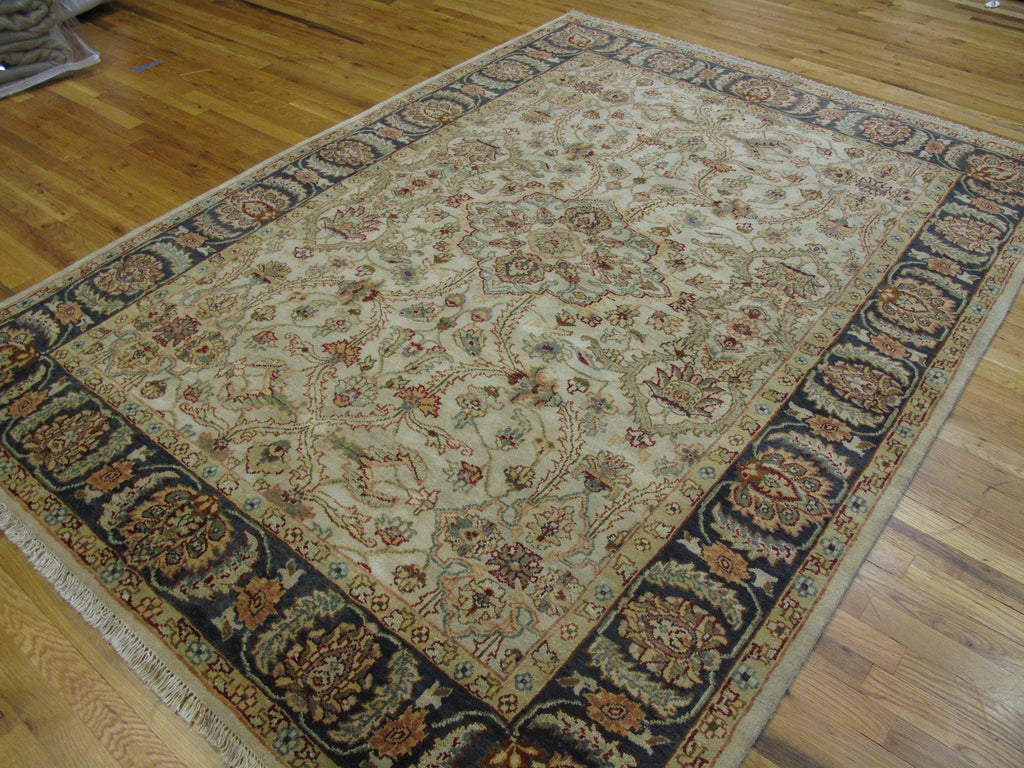 6 x 8.2 Vegetable Dyed Chobi Handmade Wool Rug #PIX-26272