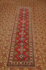 Load image into Gallery viewer, 3&#39; x 11&#39; Red Yak Kash Kazak Rug 24281