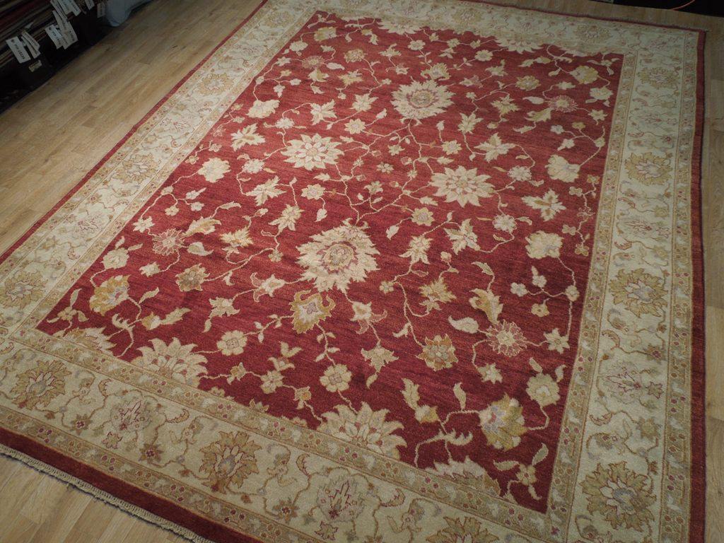 8x10 Chobi Peshawar Silky Rug - Pakistan - bestrugplace