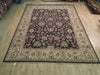 Load image into Gallery viewer, 10.1 x 7.11 Black Vegetable Dyed Chobi Rug 72522