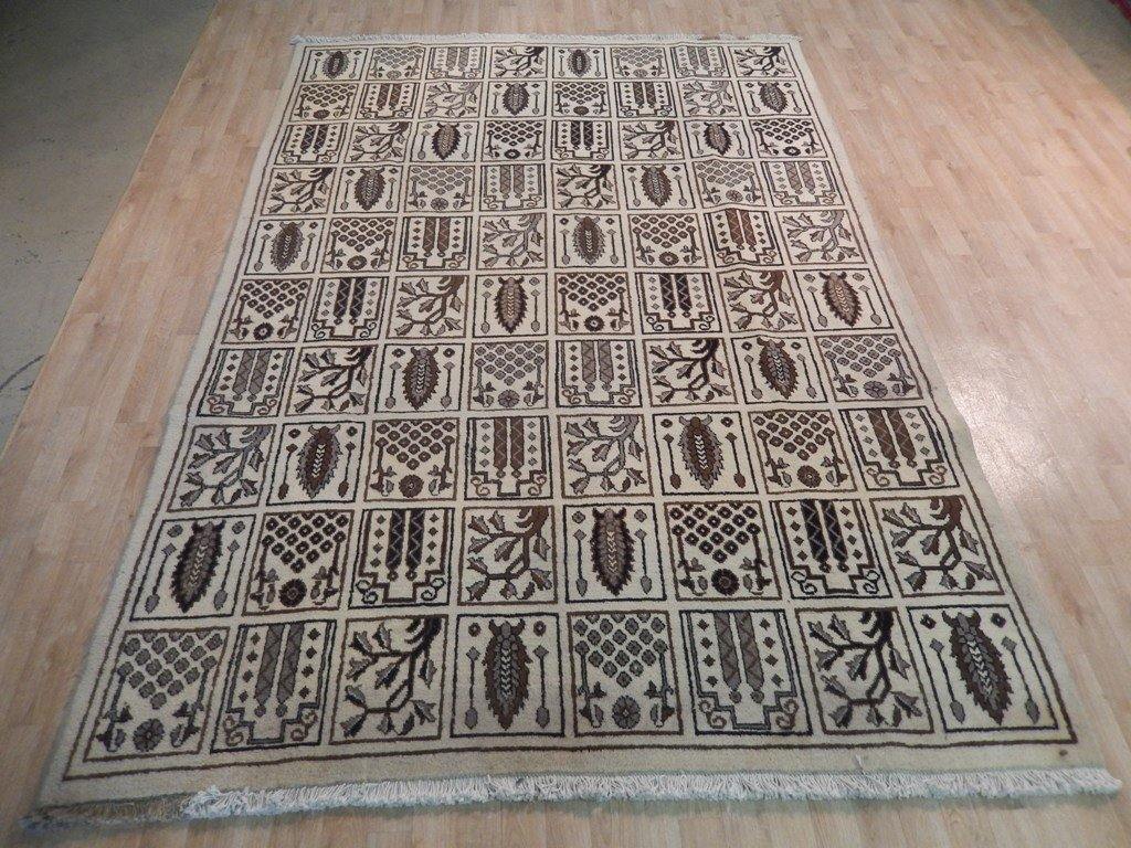7x10 Authentic Hand Knotted Semi-Antique Persian Bakhtiari Rug - Iran - bestrugplace