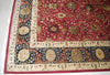 Load image into Gallery viewer, Fascinating 8x10 Authentic Handmade 14/14 Quality Silk &amp; Wool Indian Rug-India - bestrugplace