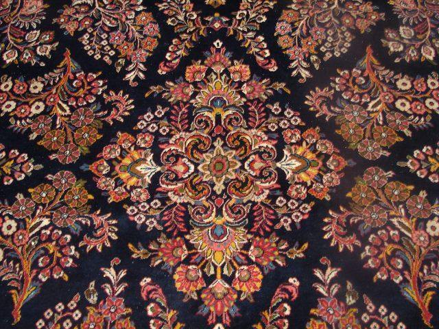 10' x 10' Authentic Handmade Persian Sarouk Rug-Iran - bestrugplace