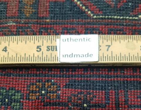 25' x 3' Red Khal Momadi Rug 26841