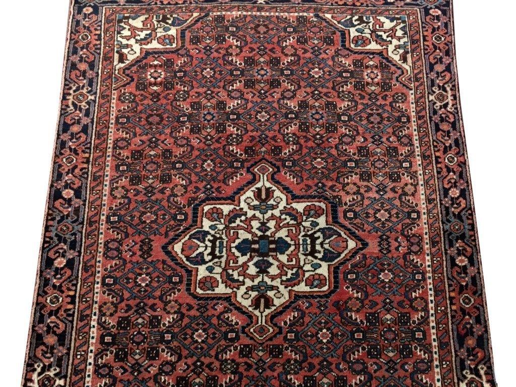 4.7' x 4.7' Ivory-Persian-Hamadan-Bijar-Rug.jpg 